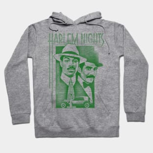 Harlem nights - green solid style Hoodie